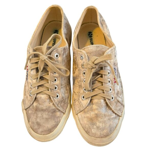 Superga Size 9 Women's Sneakers Skate Velvet Grey Style S00D120 - Picture 2 of 7